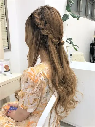 ヘアアレンジ 似合わせヘアメイク 💐オダギリチアキのヘアスタイル