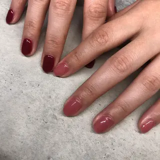 ロング カラー ヘアアレンジ キッズ ネイル マツエク・マツパ 福田 加奈のネイルデザイン