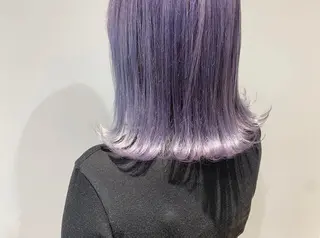 ミディアム カラー ヘアアレンジ たかいわ みきのヘアスタイル