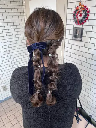 ヘアアレンジ 推し活/イベントヘア 🎀✨yuriのヘアスタイル