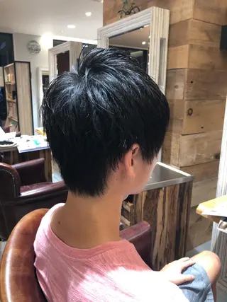 ショート メンズ FAHREN-PURE所属・小鹿理紗 和光市のヘアスタイル