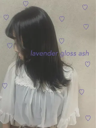 ミディアム カラー コマツリサ ROCCO eastのヘアスタイル