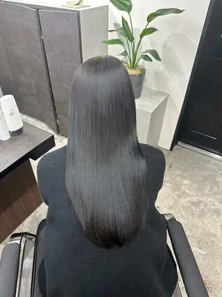 ロング カラー ブリーチなしWカラー 透明感/美髪/ユウゴのヘアスタイル