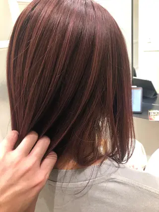 ミディアム GO TODAY SHAiRE SALON原宿Stella店所属・GO TODAY シェアサロンのヘアスタイル