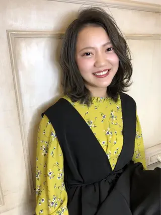 ミディアム カラー 🌟イメチェン美容師 🌟清水 大輝のヘアスタイル