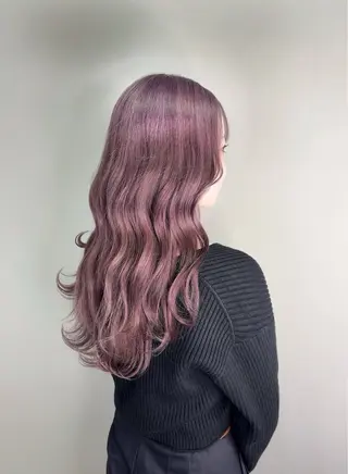 ロング 北川 飛瑶のヘアスタイル