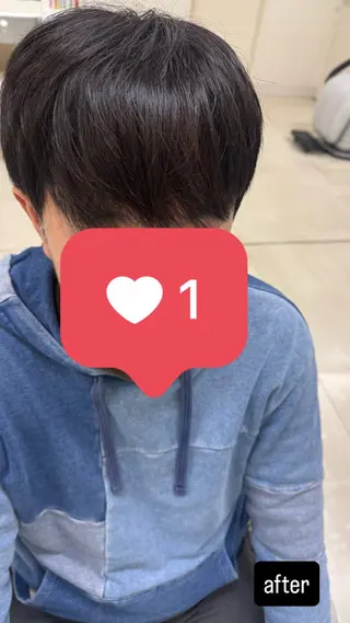 メンズ タカハシ リナのヘアスタイル