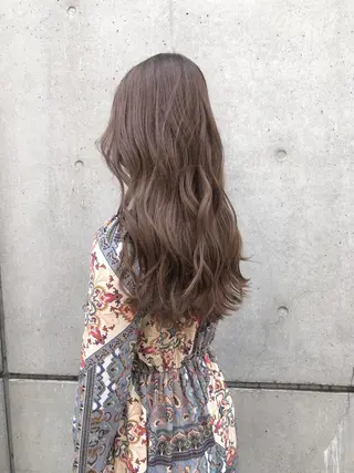 ロング カラー hayaka todaのヘアスタイル