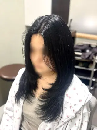 ロング 巻ける美髪矯正/ 韓国ヘア/yutaのヘアスタイル