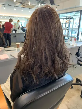 セミロング カラー 🌛ダブルカラー 🌜SAYAKAのヘアスタイル