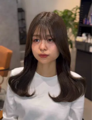 セミロング 寺西 恵🪡🤍のヘアスタイル