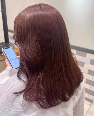 ミディアム カラー ☁Neolive .Ayana✂️のヘアスタイル