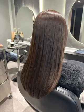 ロング カラー 韓国ヘア🎀艶髪 RISAのヘアスタイル