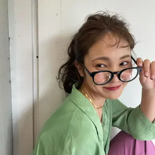 カラー ヘアアレンジ Lycka所属・ナギサ/ 大分森町のヘアスタイル