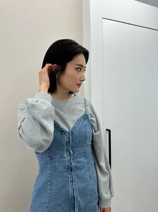 ミディアム カラー キッズ オトナヘア🌸 harukaのヘアスタイル