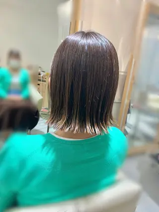 ショート カラー 山内 瑞穂のヘアスタイル