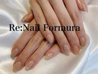 ミディアム Re:Nail Formula所属・kido chieのネイルデザイン