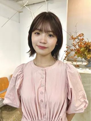 ショート カラー Terve. 赤松 メイのヘアスタイル