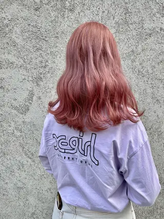 セミロング カラー 五十嵐 雄毅のヘアスタイル