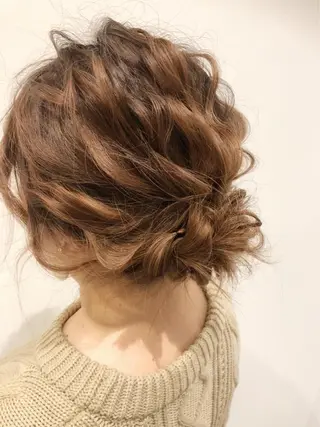 ヘアアレンジ 佐藤 ナルトのヘアスタイル