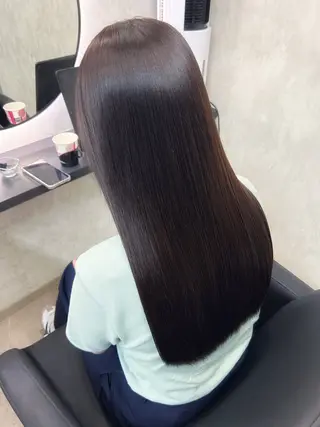 ロング カラー 新宿/美髪矯正 髪質改善/韓国風山本のヘアスタイル