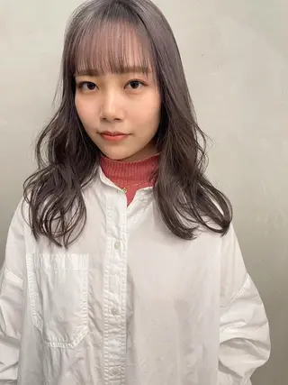 ミディアム カラー センスをお届けします 大谷将生INFPのヘアスタイル