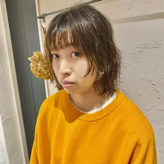 ショート パーマ パーマ特化 フシキサトシのヘアスタイル