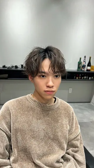ショート メンズ option所属・三浦千裕 メンズカットのヘアスタイル