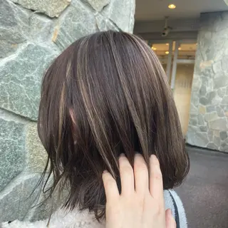 カラー 野村 ゆいのヘアスタイル