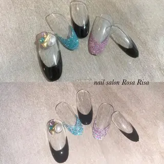 ミディアム ネイル ネイルスタジオ シェイクユアハンズのネイルデザイン