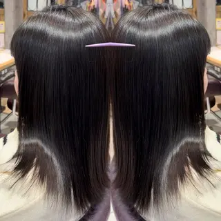 ミディアム 髪質改善トリート メント/川田のヘアスタイル