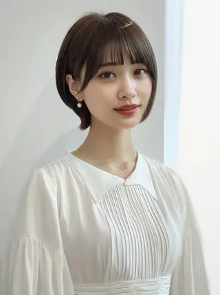 ショート nex the salon coall所属・🫧似合わせショート イシダ🫧のヘアスタイル