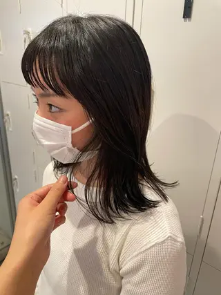ミディアム カラー 沖縄/ヘアアレンジ /ナカノのヘアスタイル