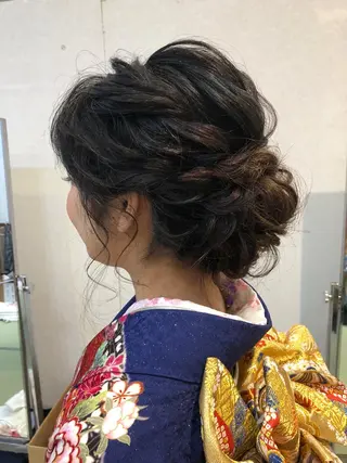 ヘアアレンジ vi viのヘアスタイル