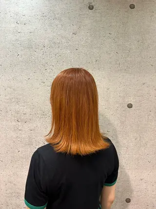 セミロング hair lapis上地所属・ハヤシ ユウカのヘアスタイル