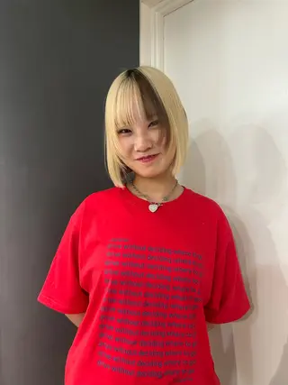 ショート えり 堀江/ボブ /艶髪/レイヤーのヘアスタイル