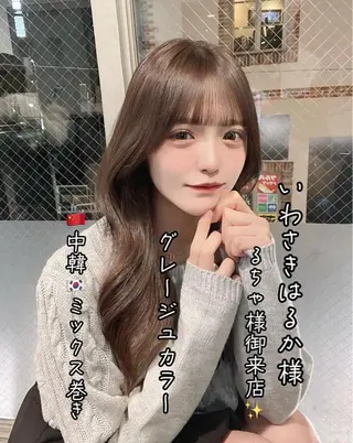 カラー 二宮 陽太のヘアスタイル