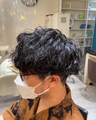 パーマ 🔷メンズ推し🔷 遠藤暖大のヘアスタイル