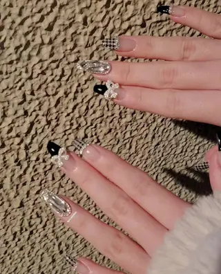 ネイル 3dパーツ/流行り 👧shushu❤️のネイルデザイン