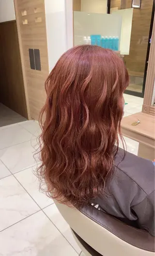 ロング カラー 飯田 みづきのヘアスタイル