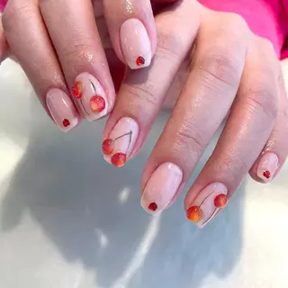 ネイル 新井 ひなののネイルデザイン