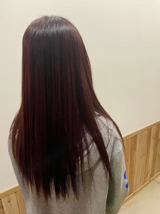 ロング Wカラーレイヤーカ ット⚡️CHIAKIのヘアスタイル