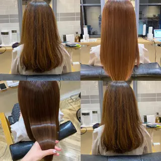 ロング 艶カラー/韓国顔周り 🎀mamiのヘアスタイル