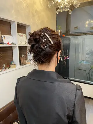 ミディアム ヘアアレンジ Stir maison[ステアメゾン]所属・layer cut 店長/MIKUのその他イメージ