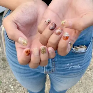 ショート ネイル Lofi nails ゆきこのネイルデザイン