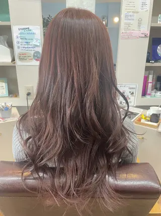 ロング アグレアーブル上地店 田中のヘアスタイル