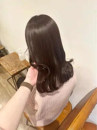 ロング カラー ヘアアレンジ Himawari♡ 柔らかいカラーのヘアスタイル