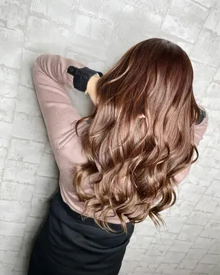 セミロング カラー 今井 勝也のヘアスタイル