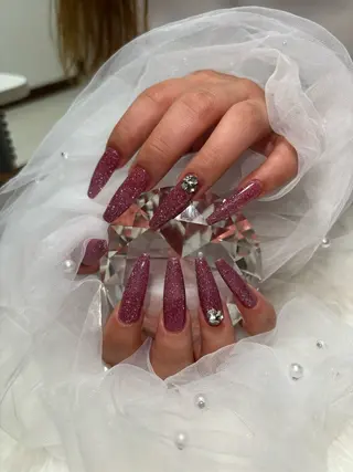 ロング OOSHIRO Bianca南風原店のネイルデザイン