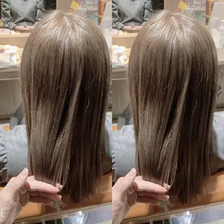 ミディアム カラー 韓国🇰🇷 ✂︎hair 内田愛のヘアスタイル